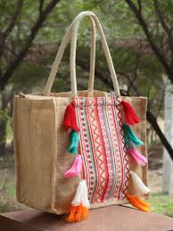 Jute Ladies Handbags